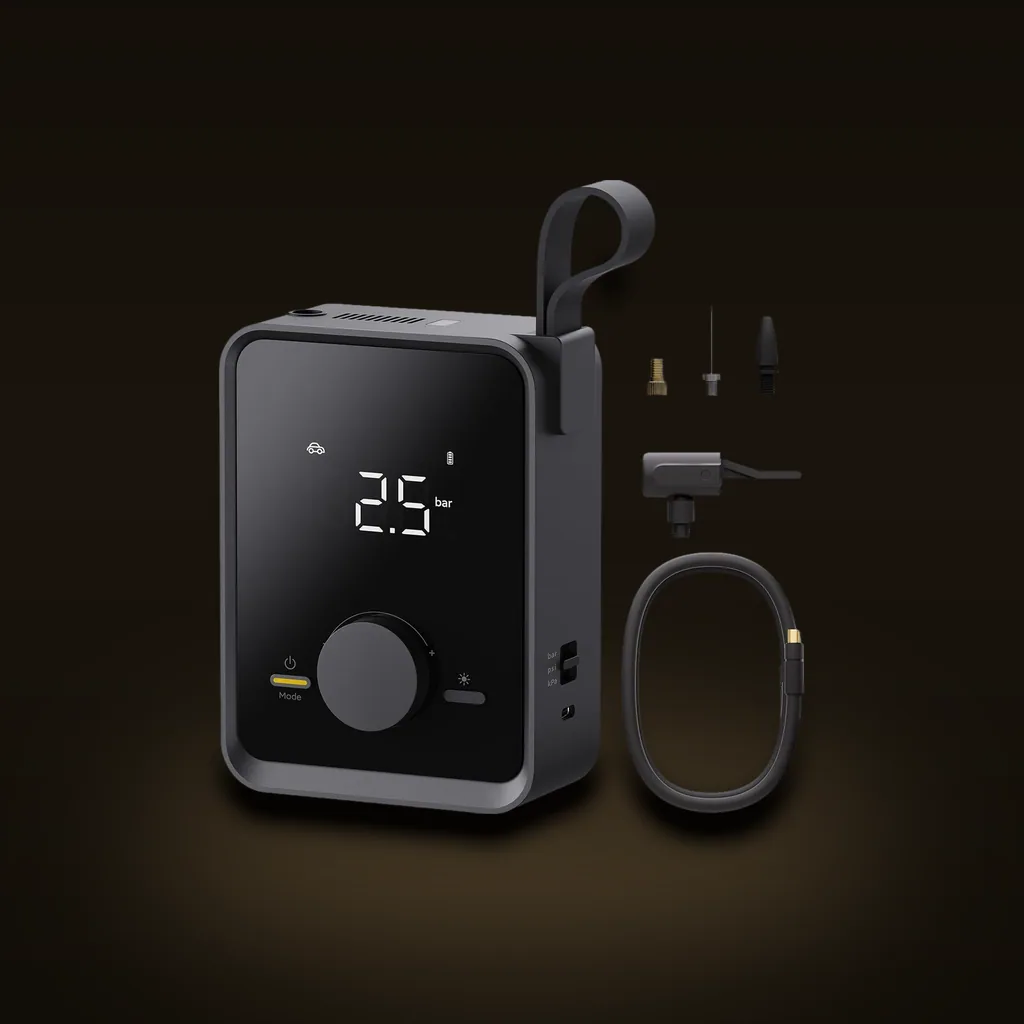 HOTO Portable Tire Inflator Pro (7500mAh Cordless)