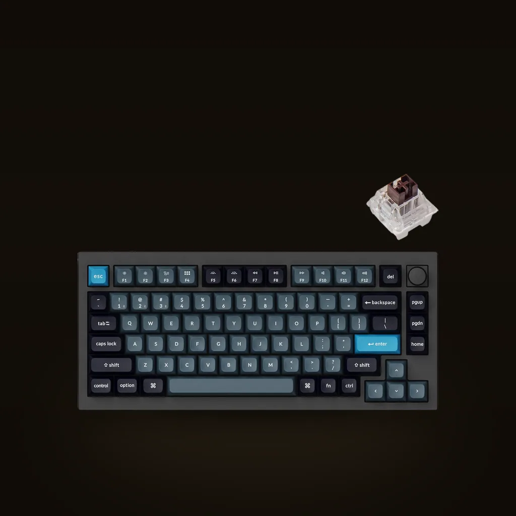 Q1 Pro QMK/VIA Wireless Custom Mechanical Keyboard (75%)