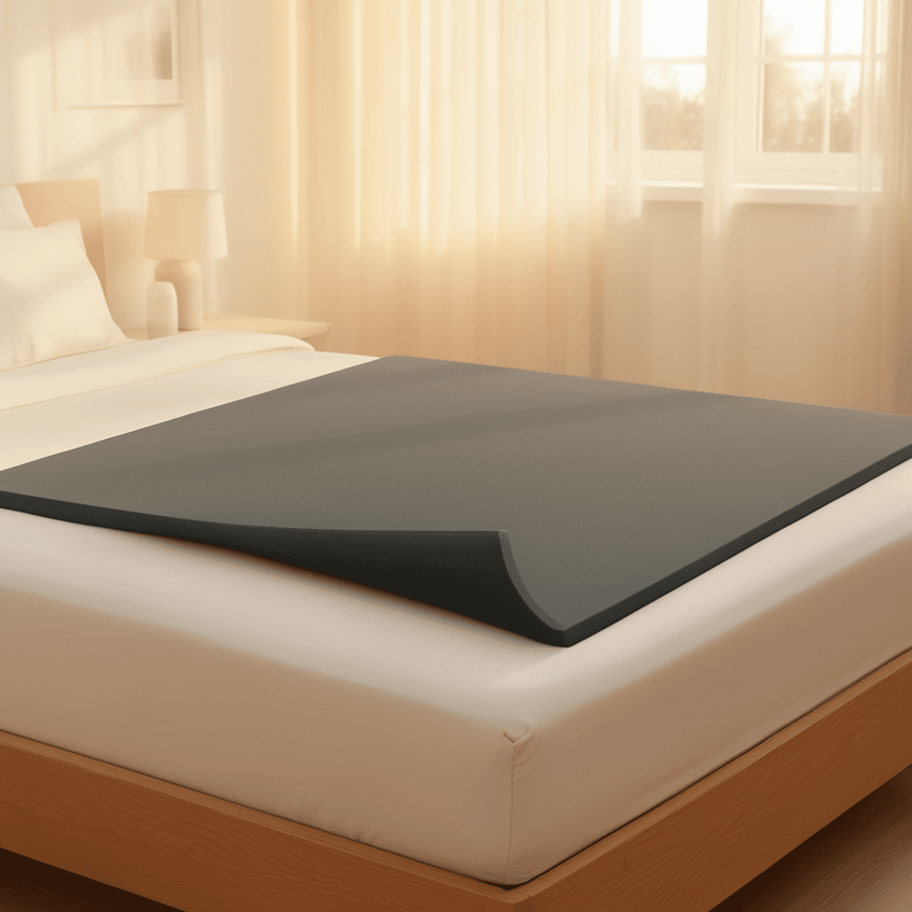 Saatva Graphite Memory Foam Mattress Topper (3", Queen)