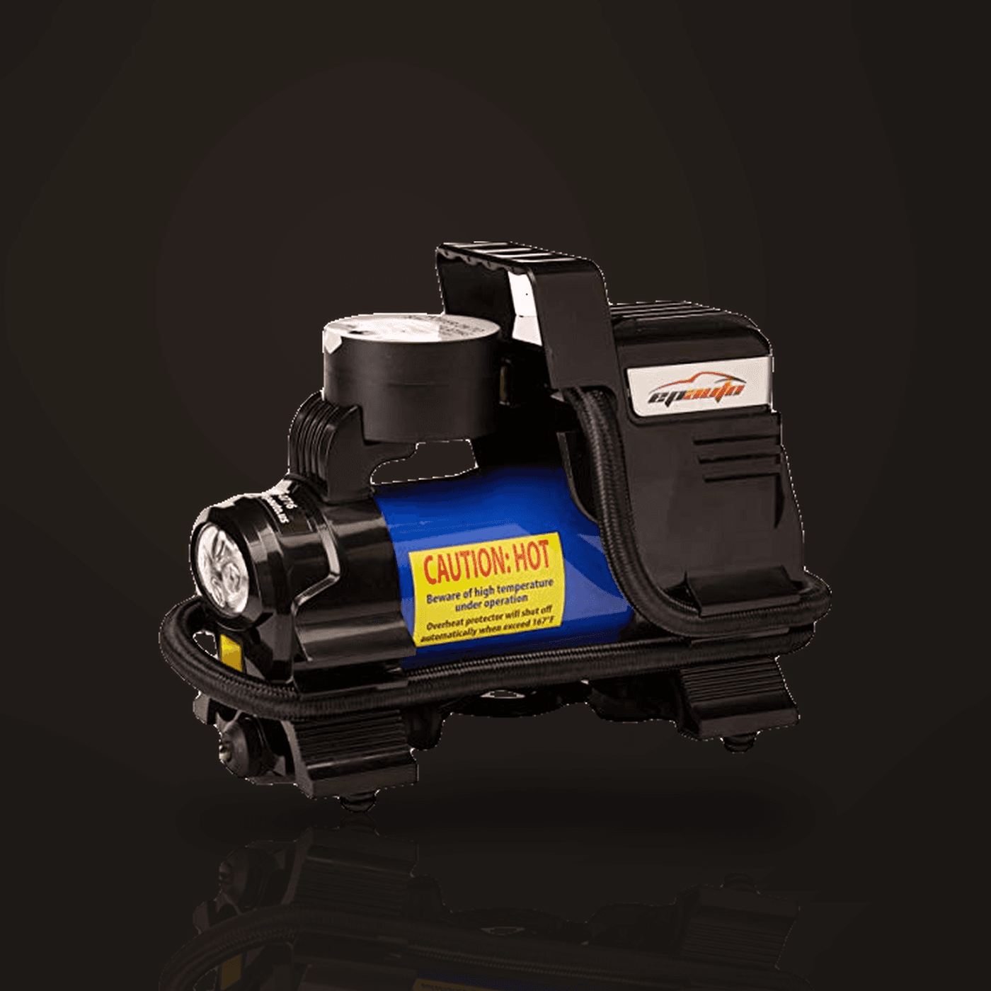 EPAuto 12V DC Portable Air Compressor Pump (Corded Value Pick)