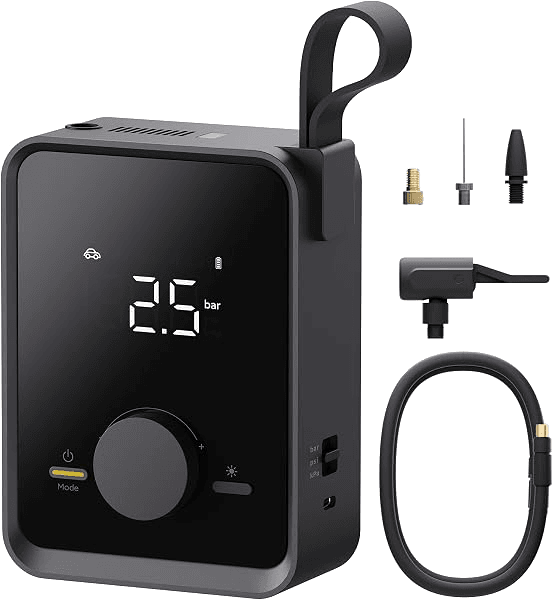 HOTO Portable Tire Inflator Pro (7500mAh Cordless)