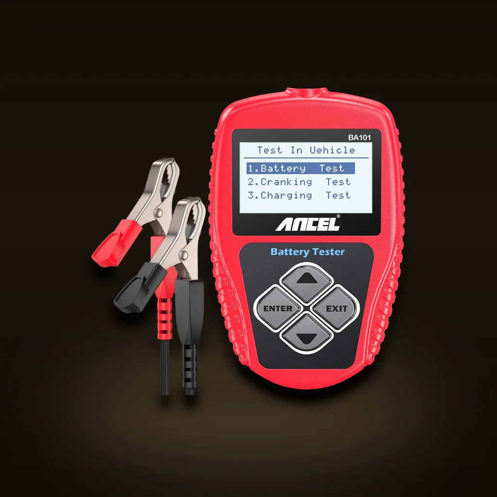 ANCEL BA101 12V Car Battery & Alternator Tester
