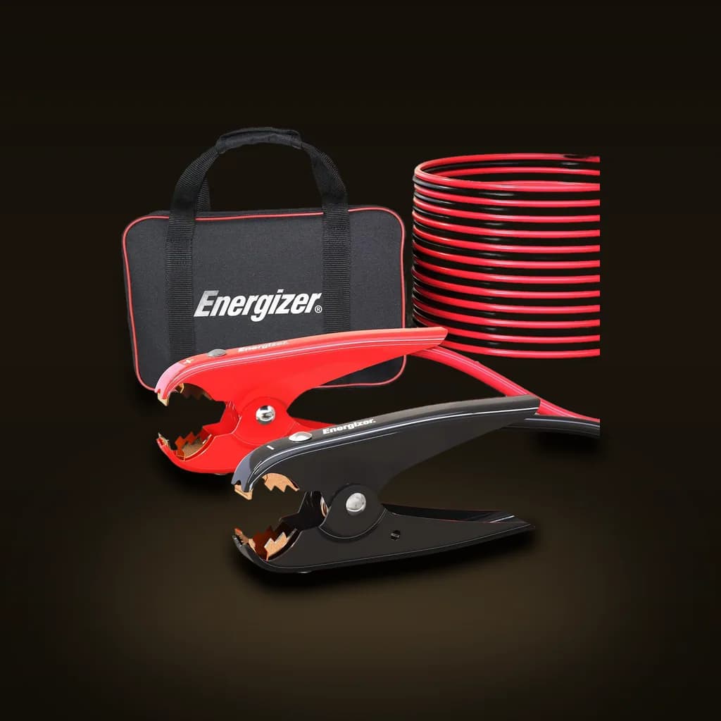 Energizer 1-Gauge 800A Heavy Duty Jumper Cables, 25 ft