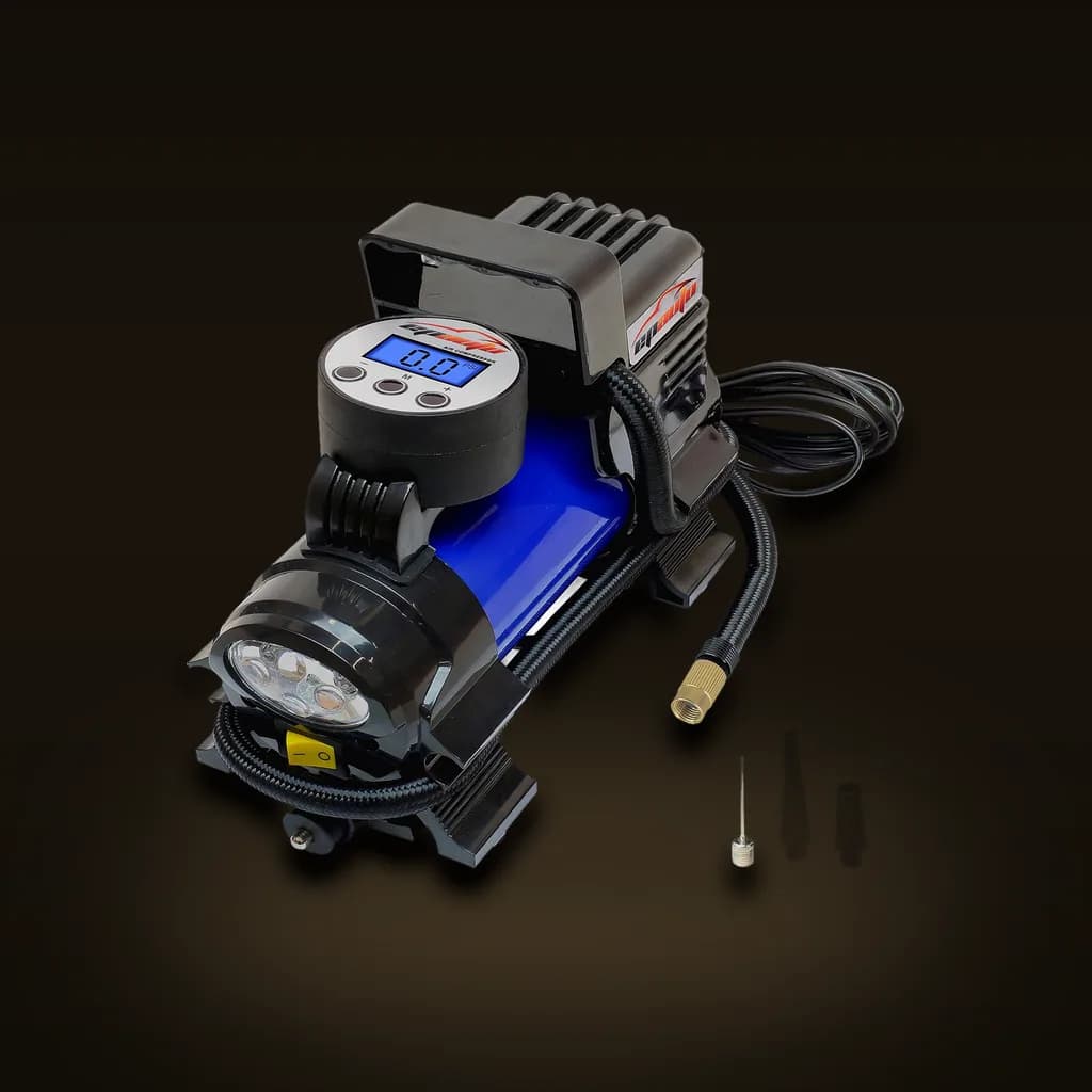 EPAuto 12V DC Portable Air Compressor Pump (Corded Value Pick)