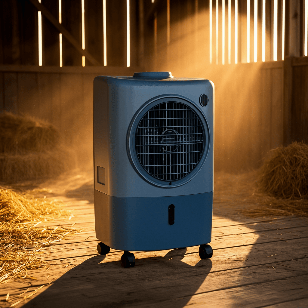 Hessaire MC18M Portable Evaporative Swamp Cooler (1,300 CFM)
