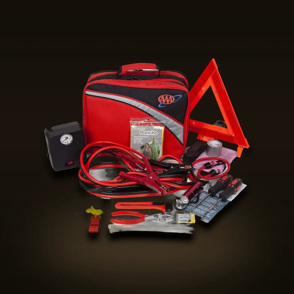 Lifeline 4388AAA Excursion Road 76-Piece Roadside Assistance Kit