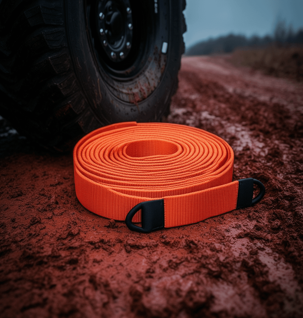 Rhino USA Recovery Tow Strap (3 in x 20 ft, 31,518 lb)