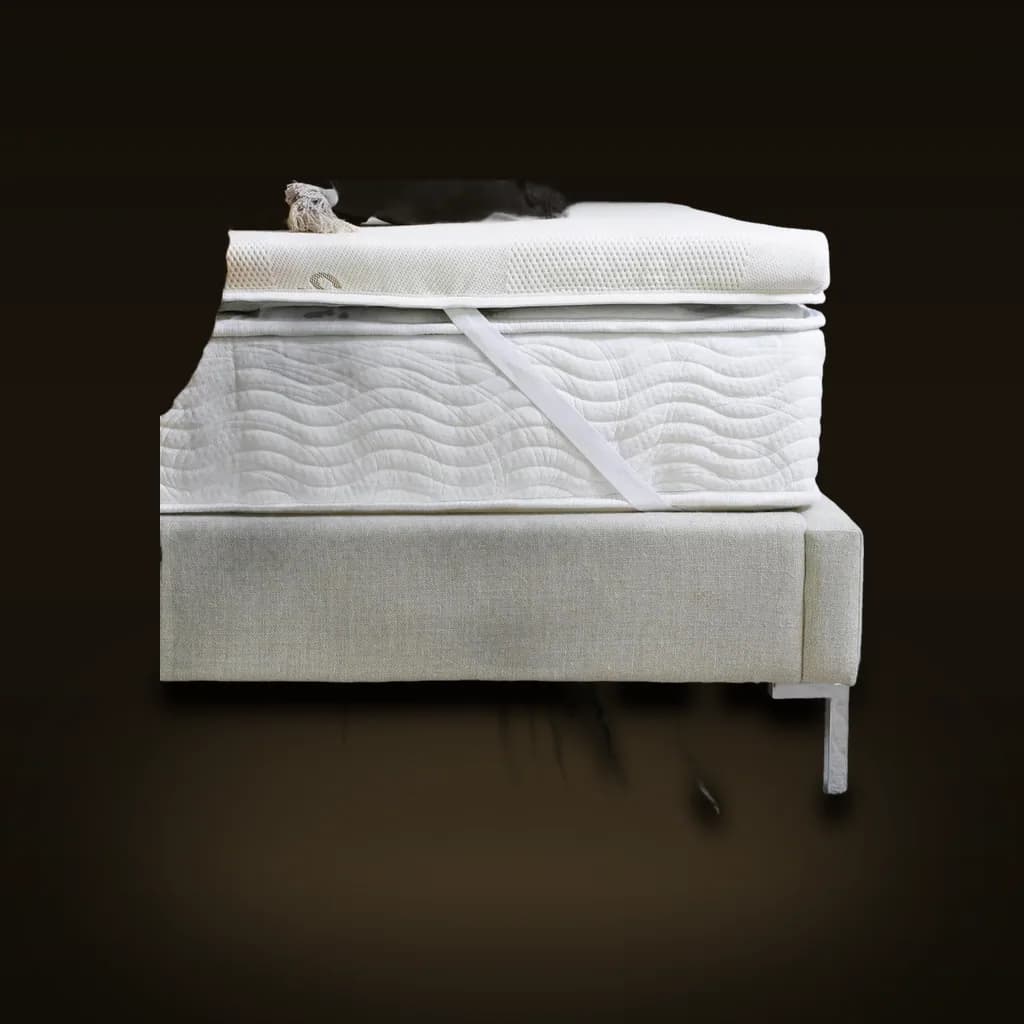 Saatva Graphite Memory Foam Mattress Topper (3", Queen)
