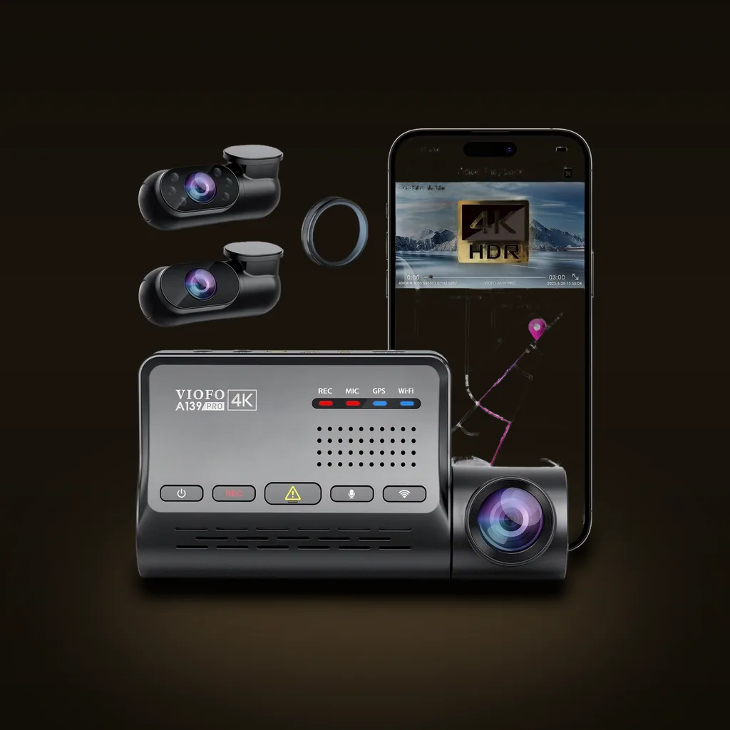 VIOFO A139 Pro (3CH Front + Interior + Rear)