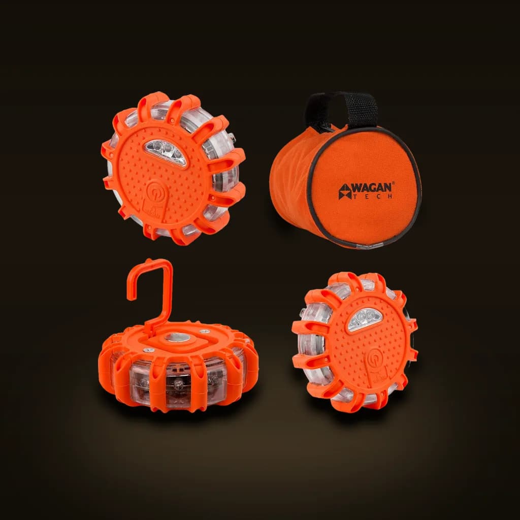 Wagan FRED Flashing Roadside Emergency LED Flare (3-Pack)