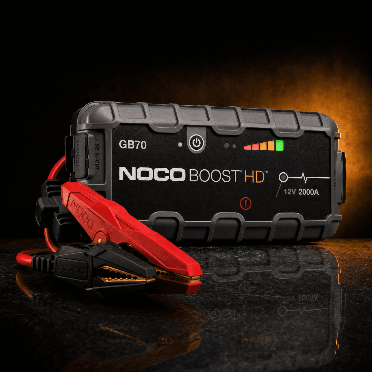 NOCO Boost HD GB70 2000A UltraSafe Lithium Jump Starter