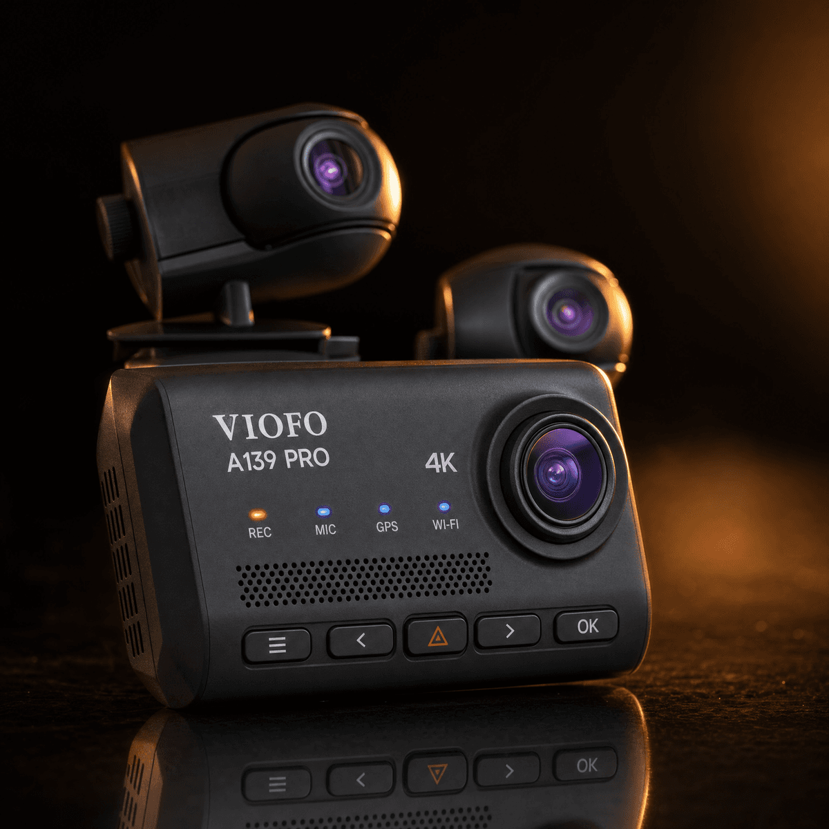 VIOFO A139 Pro (3CH Front + Interior + Rear)