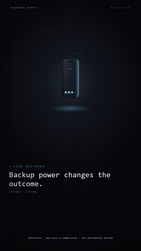 Dead Phone, Bad Timing — Blackbox Supply film