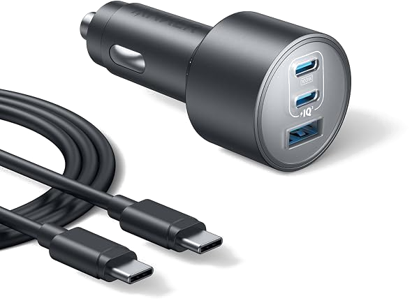Anker Nano Car Charger (167.5W, 3 Ports)