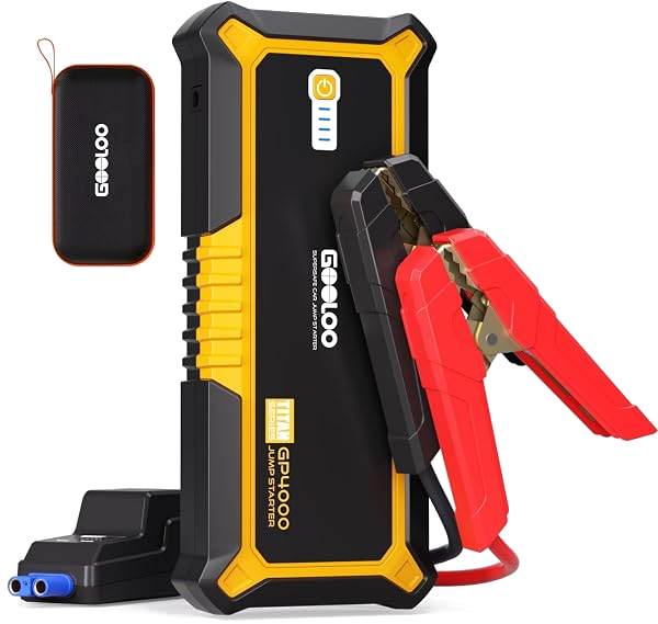 GOOLOO GP4000 4000A Peak Lithium Jump Starter