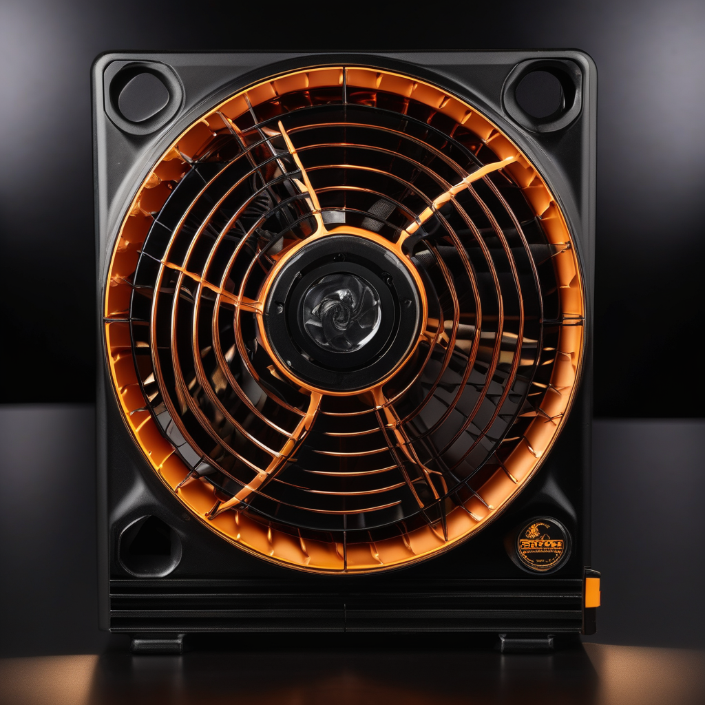 Shark TurboBlade Bladeless Tower Fan (TF202S, Charcoal)
