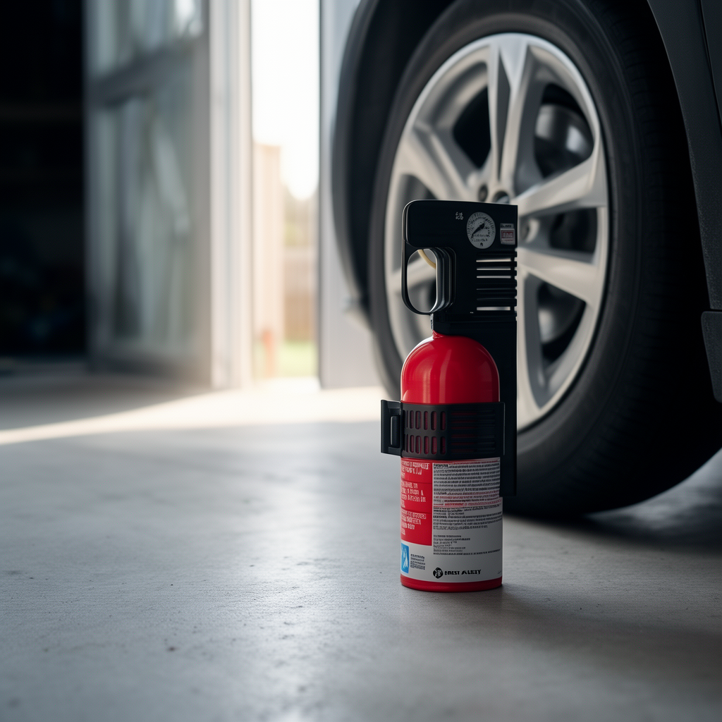 First Alert AUTO5 Car Fire Extinguisher (UL Rated 5-B:C)