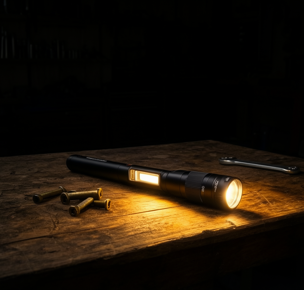 NEBO SLYDE King 2K Flashlight & Work Light
