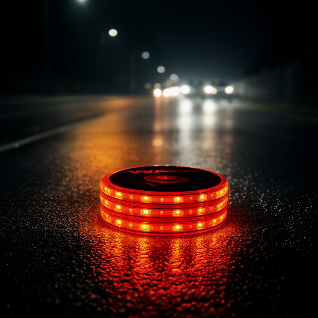 Wagan FRED Flashing Roadside Emergency LED Flare (3-Pack)