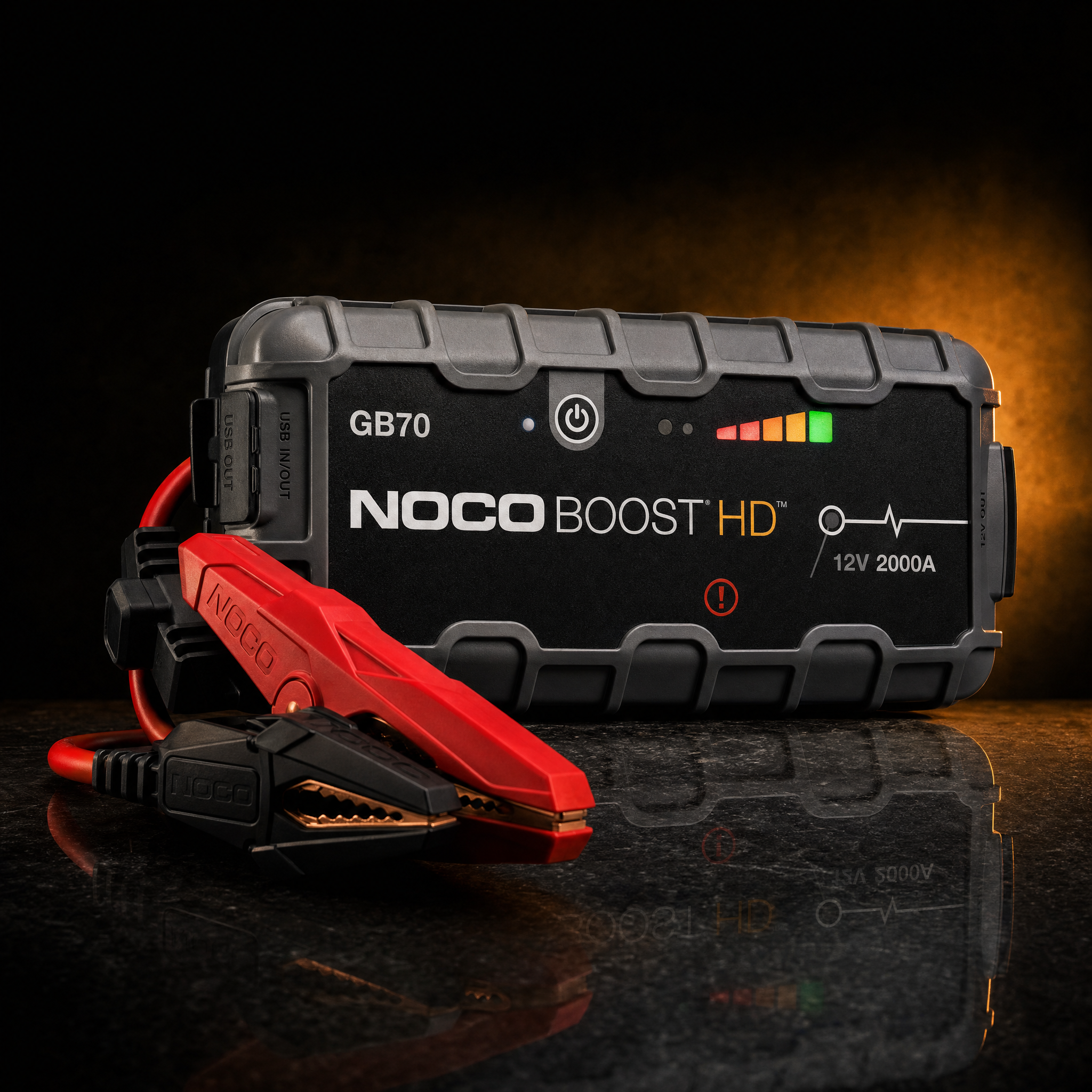 NOCO Boost HD GB70 2000A UltraSafe Lithium Jump Starter