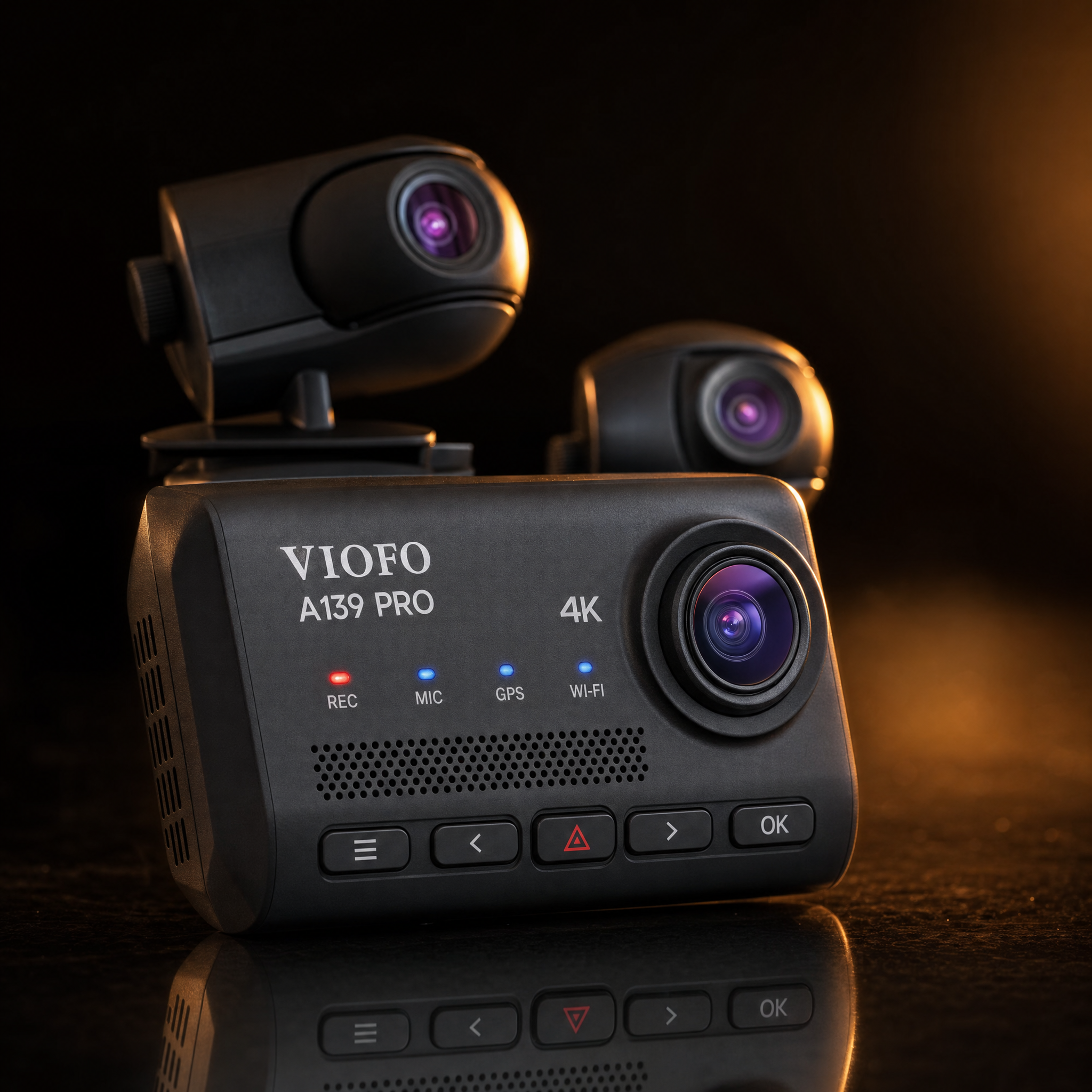 VIOFO A139 Pro (3CH Front + Interior + Rear)