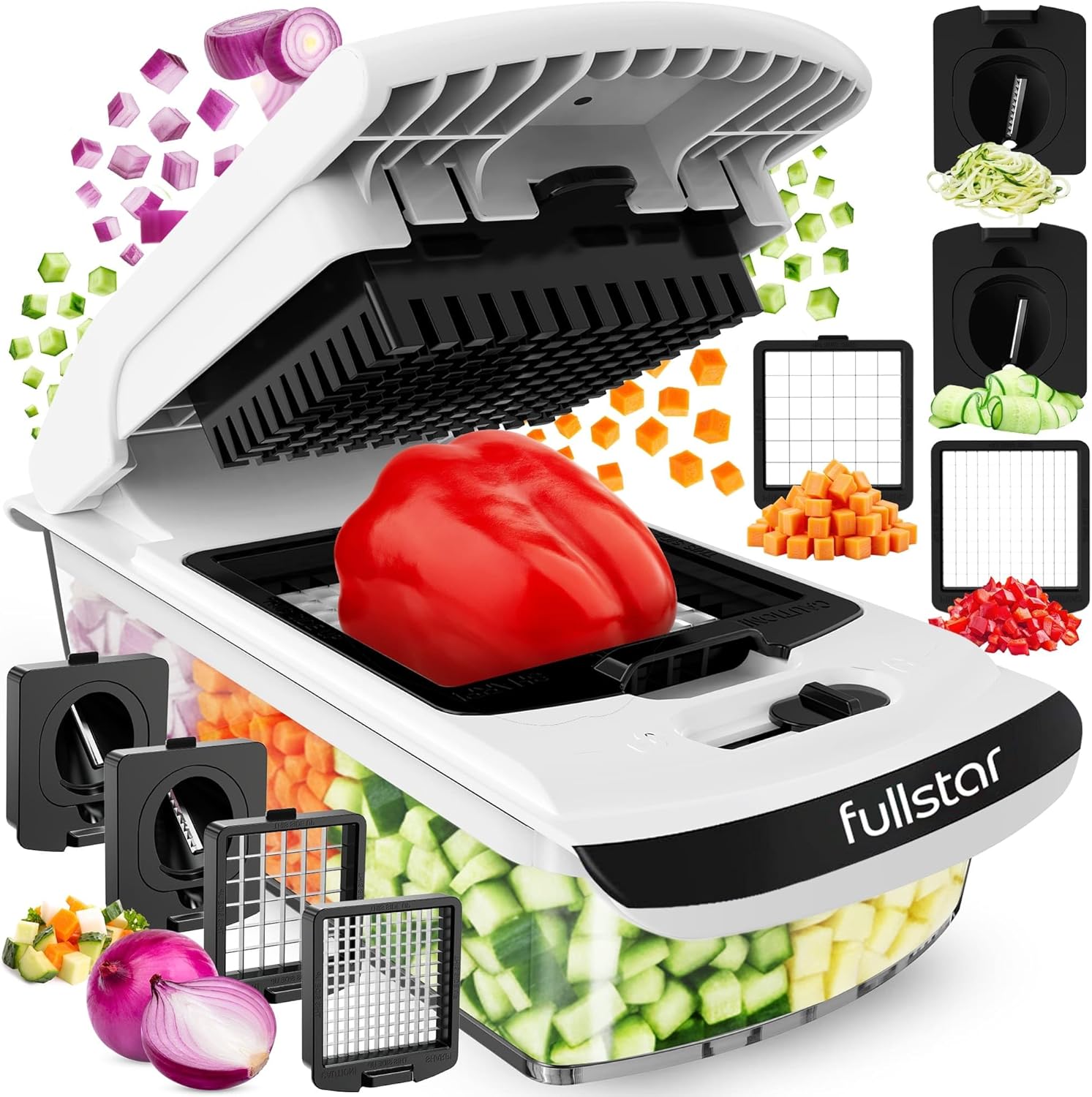 Multifunction Vegetable Chopper & Spiralizer